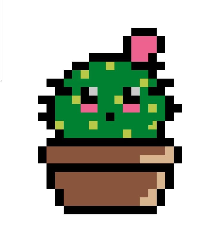 Cactus Pixel Art