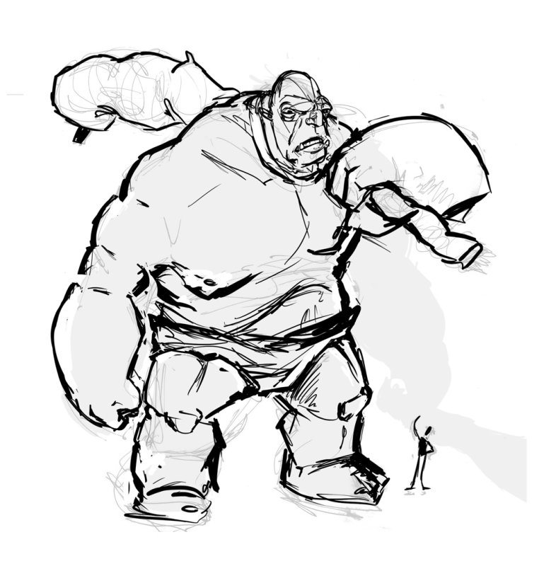 Гигант рисунок