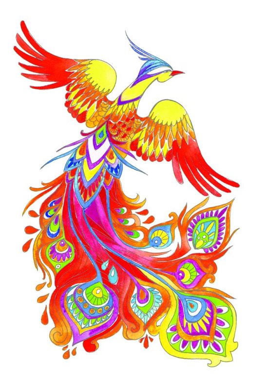 Сказочная птица