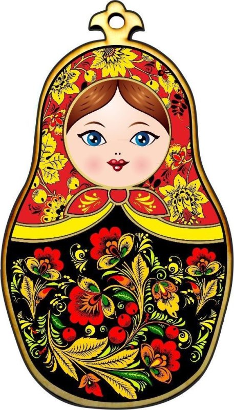 Роспись матрешки