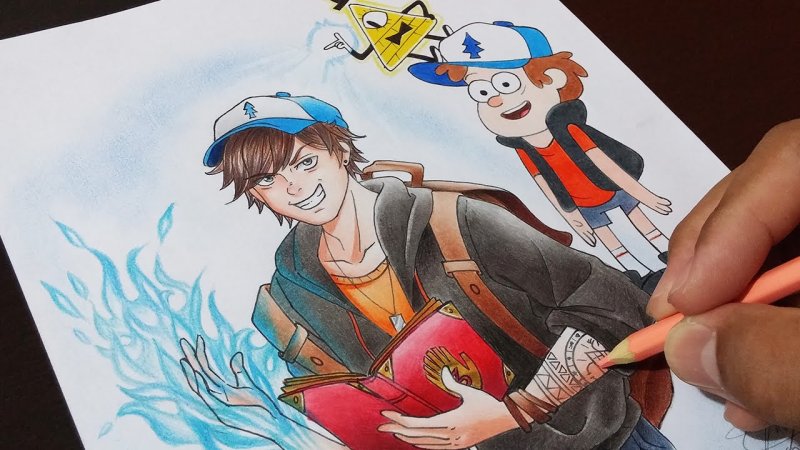 гравити фолз диппер