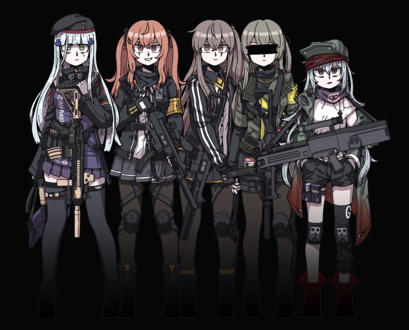 Girls frontline арты
