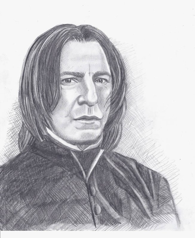 Снейп портрет