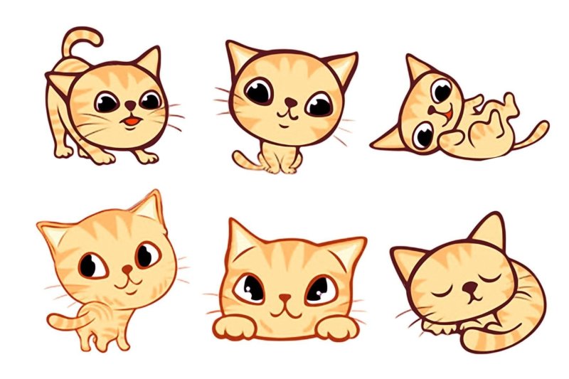 Котенок рисунок