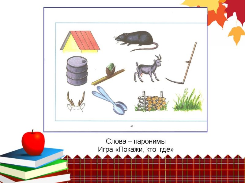 Слова паронимы