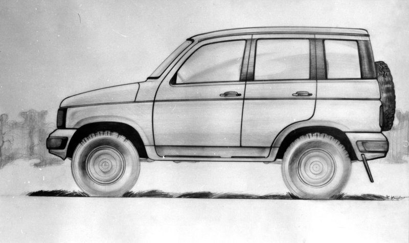 УАЗ 3160 раскраска