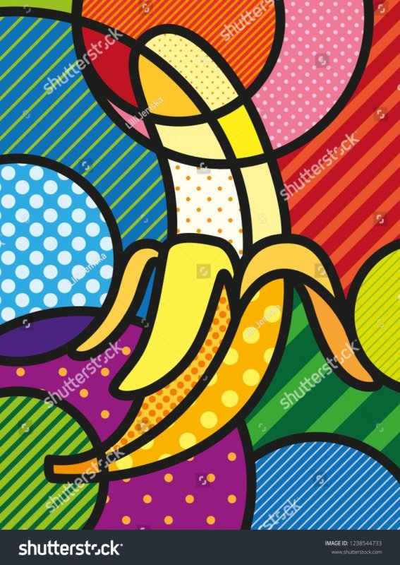 Бананы абстракционизм