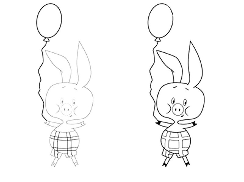 Герои мультфильмов рисунки для срисовки