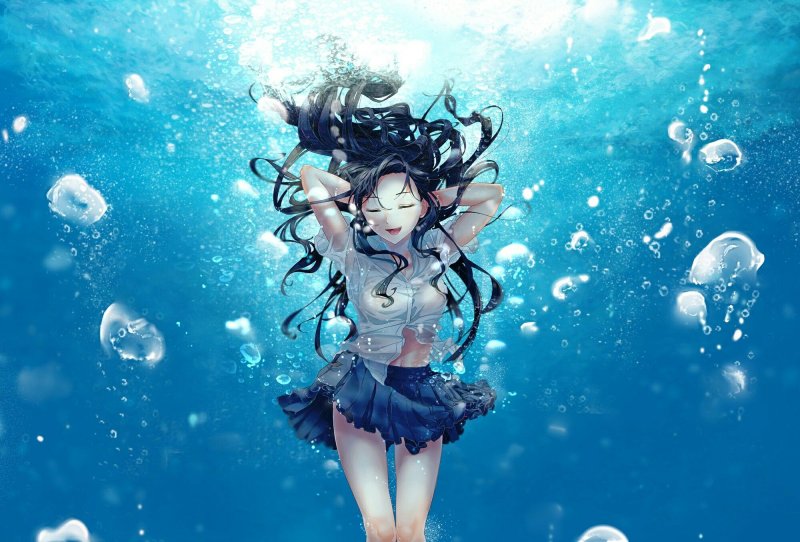 Аниме вода