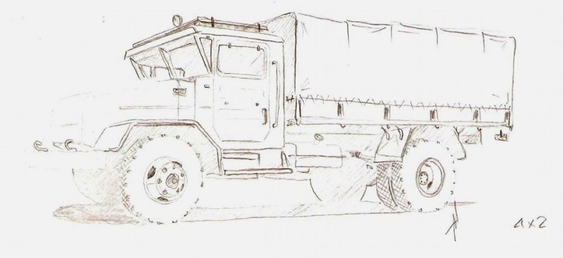ЗИЛ 131 рисунок