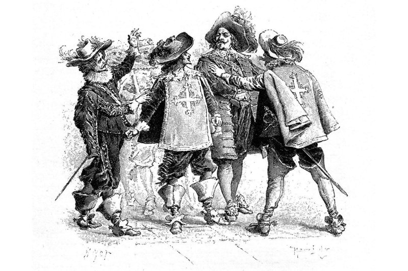 Три мушкетера 1844