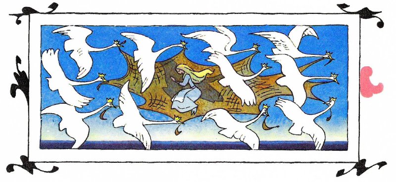 Дикие лебеди сказка Андерсена
