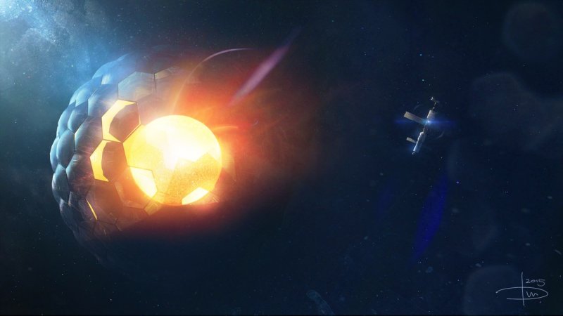 Сфера Дайсона в 4к