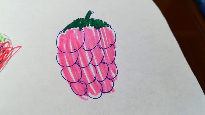 Рисунки фруктов для срисовки