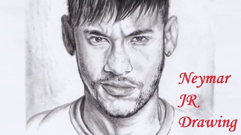 Neymar portrait
