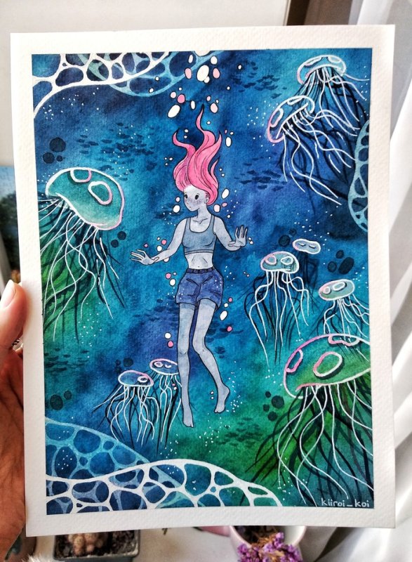 Идеи для рисунков с водой