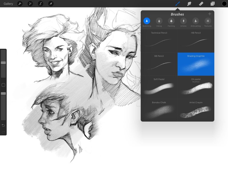 Procreate планшете IPAD