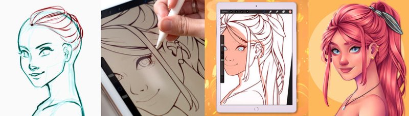 Procreate рисунки