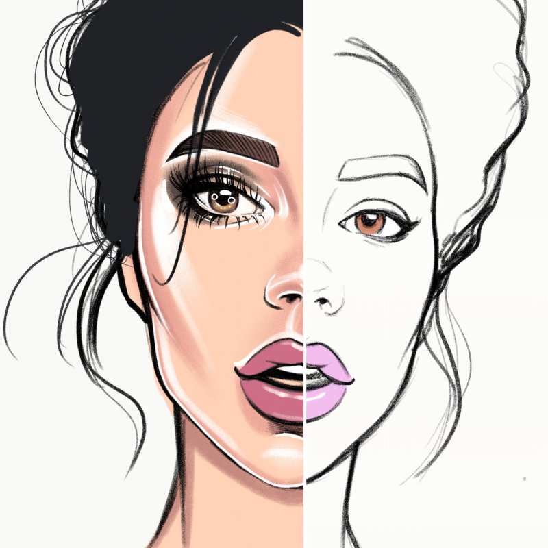 Procreate рисунки
