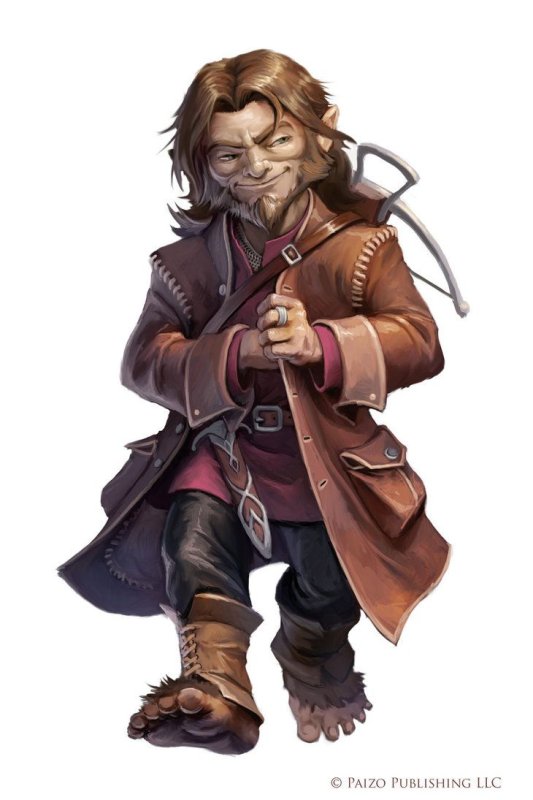 DND полурослик бард