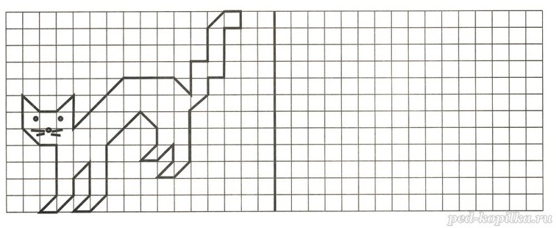 Графические узоры для дошкольников
