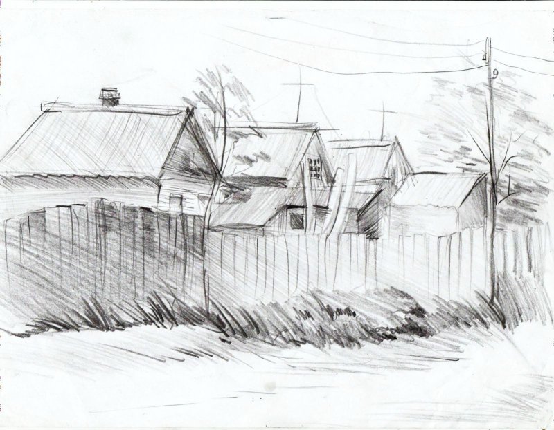 Пленэрные зарисовки