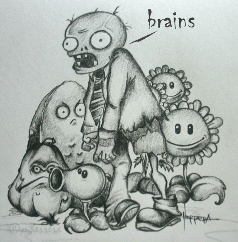 Плантс версус зомби