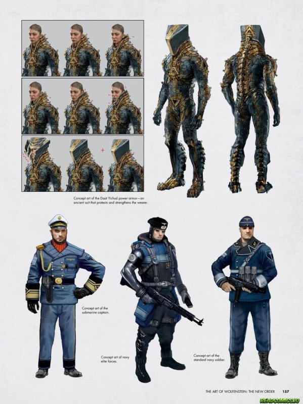 Wolfenstein the New order концепт арт