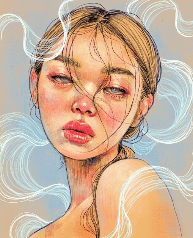 Стиль эйфория портреты