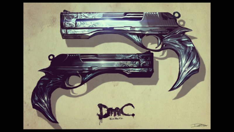 Devil May Cry пистолеты