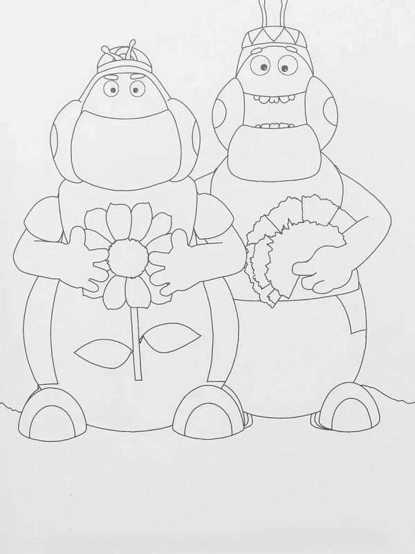 Лунтик Вупсень и Пупсень