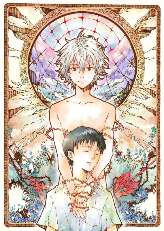 Evangelion Синдзи и Каору