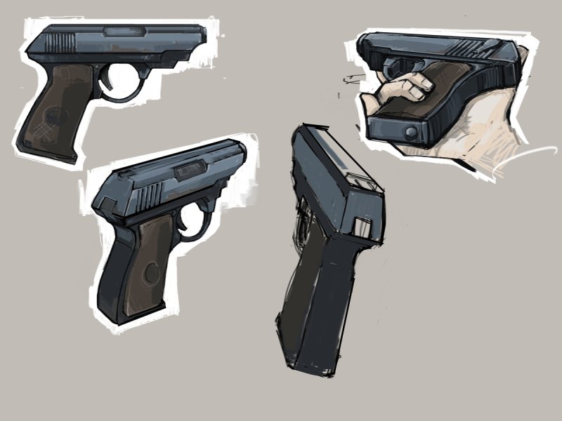 Team Fortress 2 Concept Art оружие