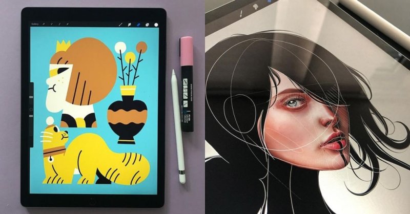 Procreate планшете IPAD