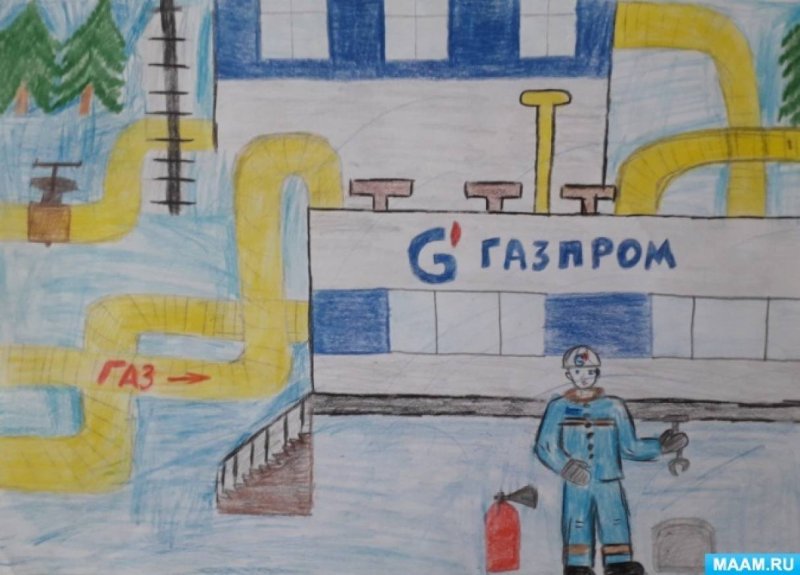 Детские рисунки на тему профессии