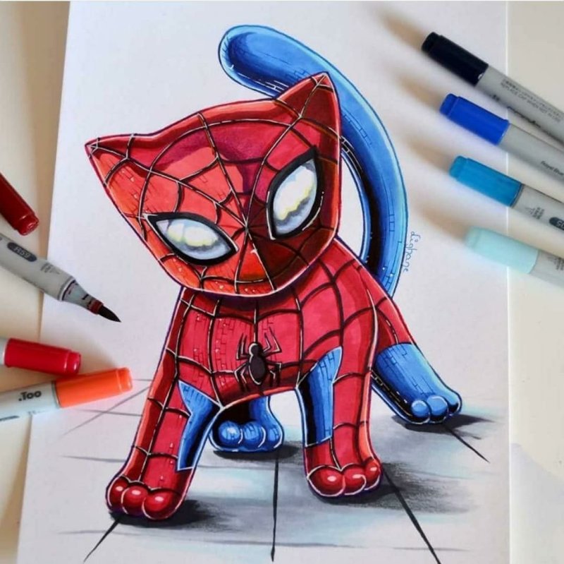 Рисование фломастерами для детей