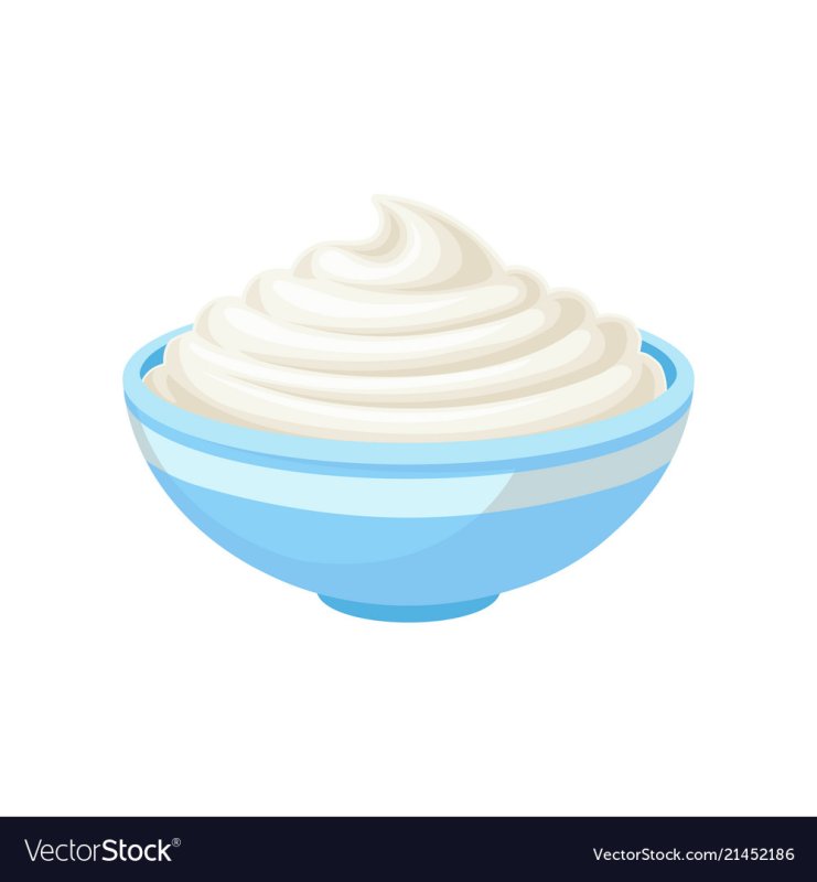 Миска с молоком