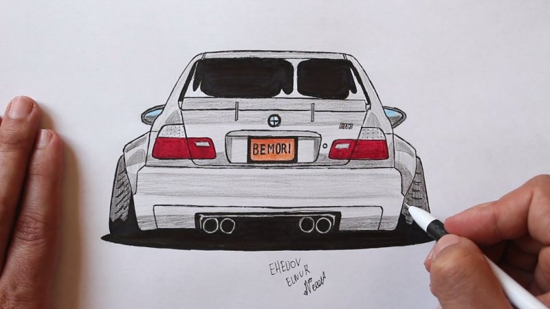 BMW m5 Pencil