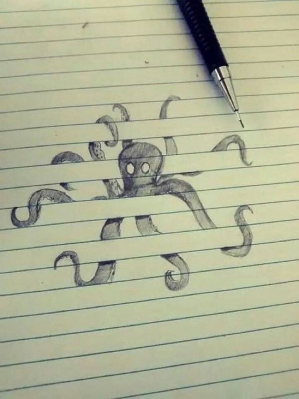 Легкие рисунки