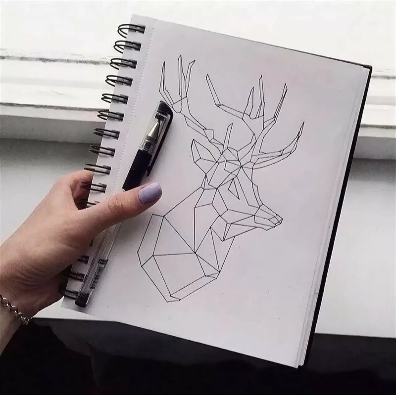 идеи для рисунков черной ручкой