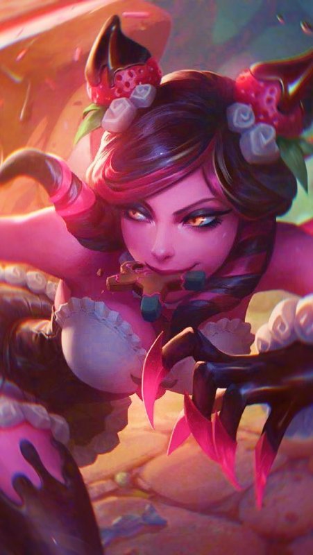 Эвелин League of Legends сладкая