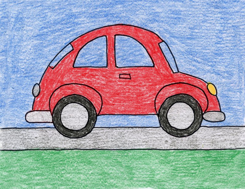 Автомобиль рисунок