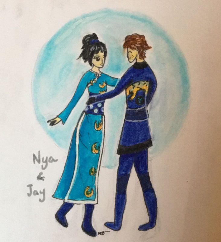 Jay x nya Ninjago