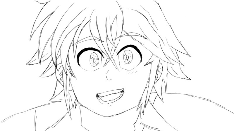 Мелиодас рисовка