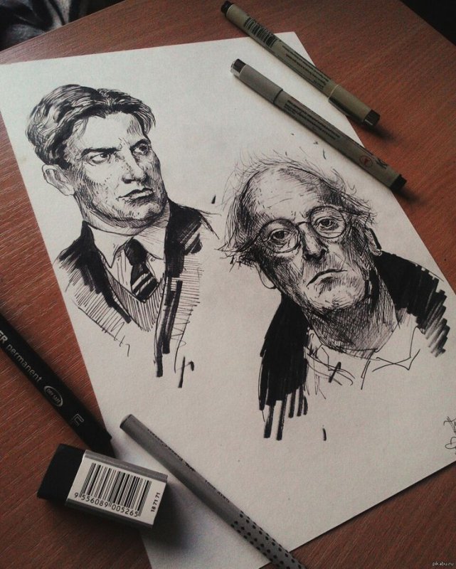 Иосиф Бродский тату