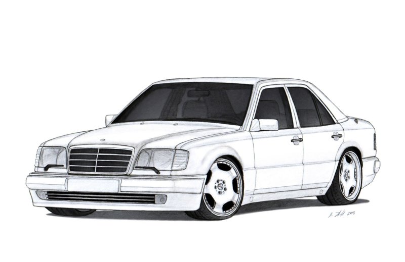 mercedes benz w124 e500