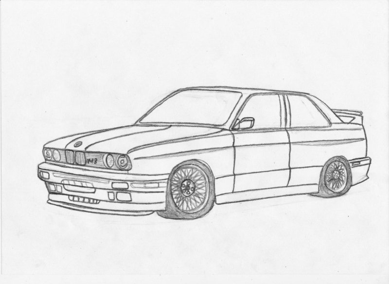 BMW е34 карандаш