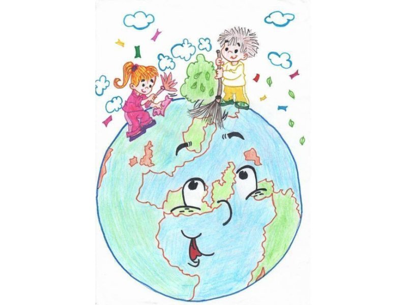 Рисунок на тему планеты