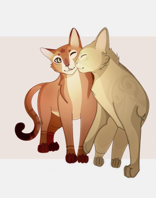 Коты Воители Огнезвёзд и Песчаная буря