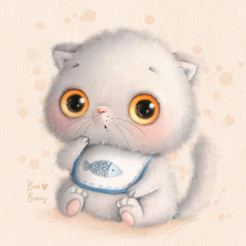 Пушистики рисовать